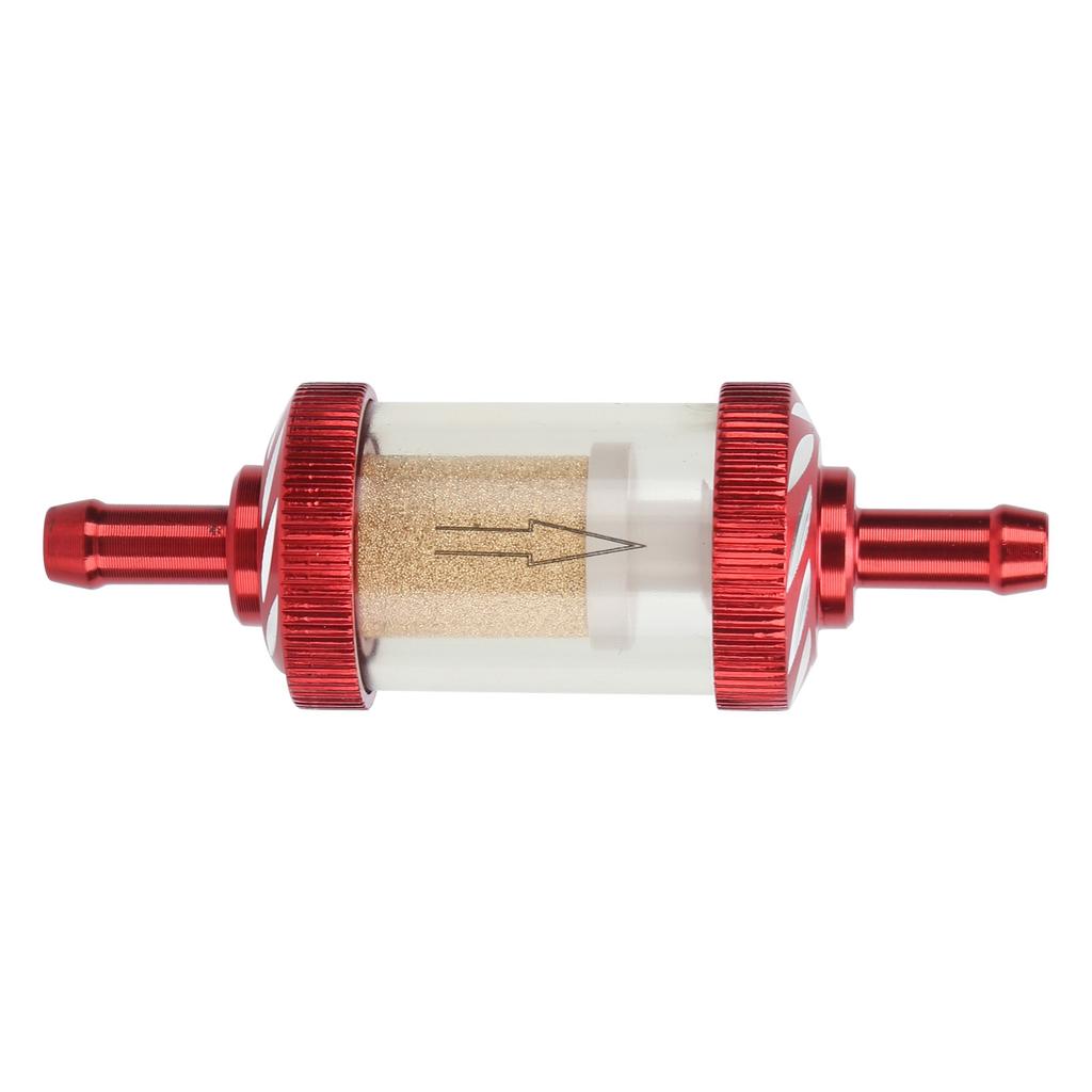 Motorcycle Fuel Gasoline Filter Carving ABS Heat Resistance for 6mm Diameter Motorbike