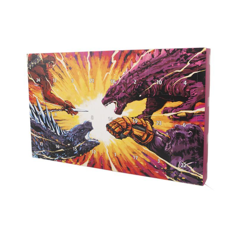 Godzilla Blind Box Figures: 24 Cute New Trend Models - Boxed Anime Collection