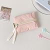 Fashion Bow Tie Coin Purse Large Capacity Mini Lipstick Storage Bag Portable Headphone Bag Girls