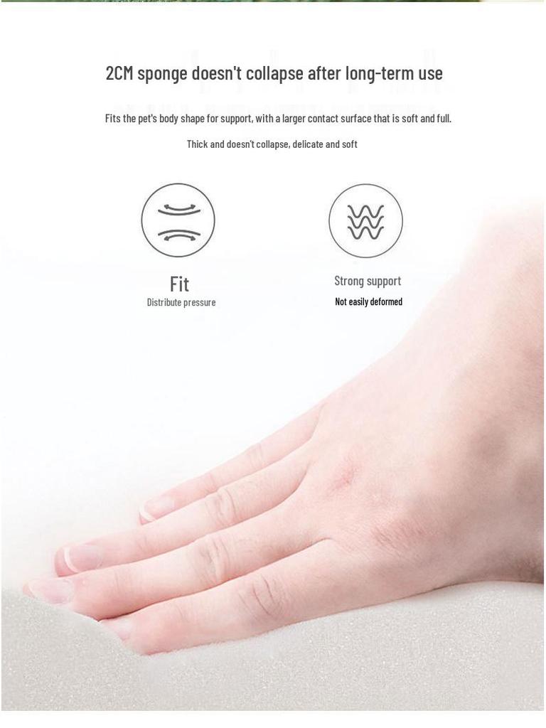 All-Season Avocado Pet Bed: Removable, Washable Shelter for Cats & Small Dogs