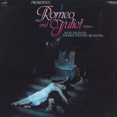 LP Record ALGIS ZHURAITIS, BOLSHOI THEATRE OR - Prokofiev: Romeo and Juliet Ballet VIC28111 VICTOR 1983 Japan Classical Used