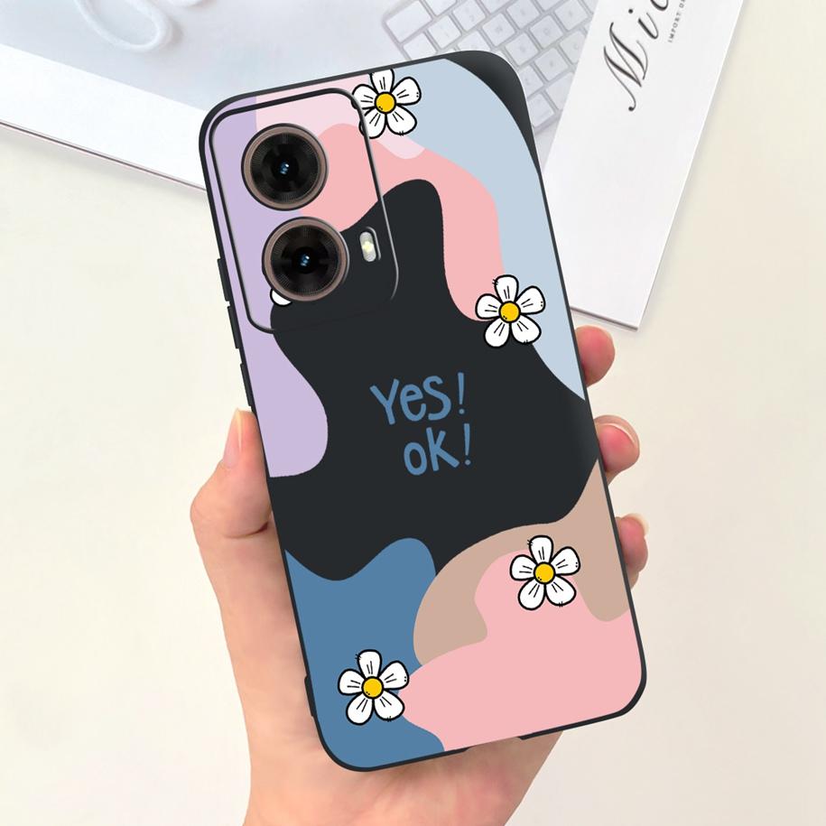 For Motorola Moto G85 5G Case Cute Astronaut Girls Soft Silicone TPU Phone Cover For Moto G85 2024 Funda G 85 MotoG85 Matte Case