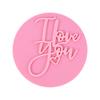 Bride To Be Wedding Cookie Embossed Stamp Mr Mrs Love Biscuit Mould Valentines Day Party Supplies Bridal Shower DIY Baking Tools