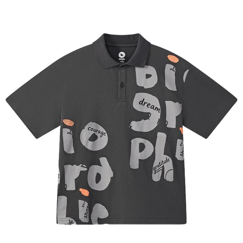 MQD Boys' Pure Cotton Beach Polo Shirt
