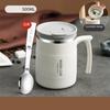 Double-layer Cold Water Drinks Tumbler Non-Slip Handle Thermal Mug Thermos Water Bottle  Outdoor