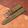 Vintage Italian First Layer Cowhide Watchband 20mm 22mm Handmade Vegetable Tanned Leather Watch Strap Men Wristband Bracelets
