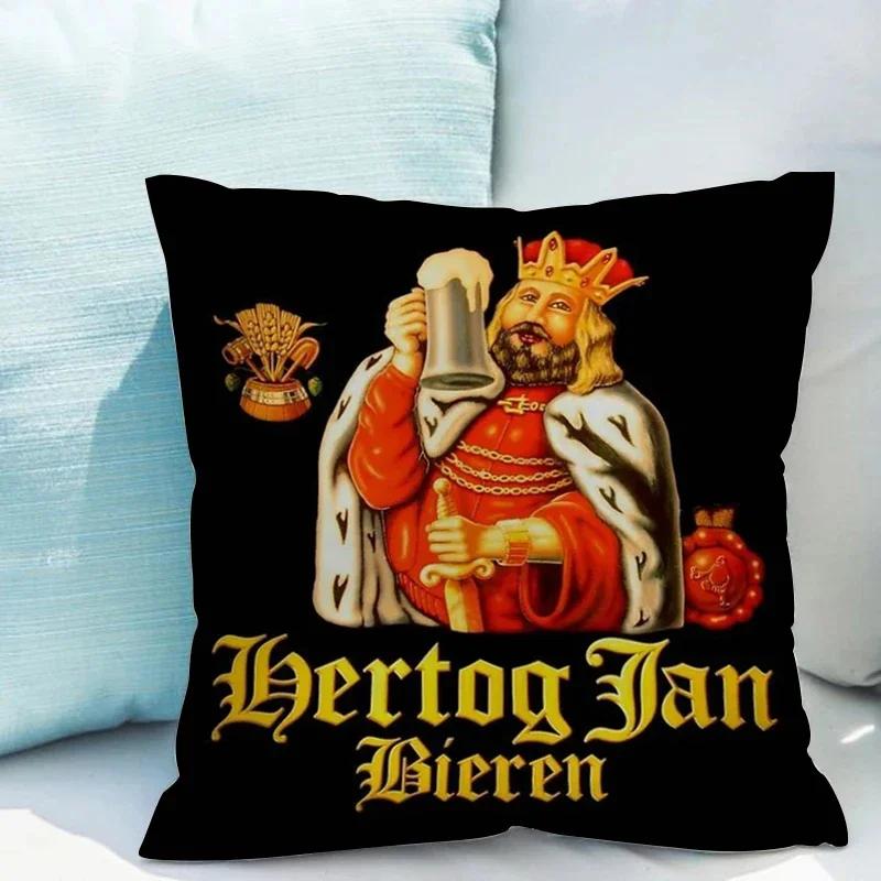 Pillowcases HERTOG JAN Cushions Cover for Pillow Double-sided Printing Bedroom Bed Cushion Decoration Living RoomH,(3) 30x30cm