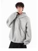 Men's Retro Rivet Hooded Cardigan: Trendy Autumn/Winter Streetwear Zipper Jacket with Plus Velvet