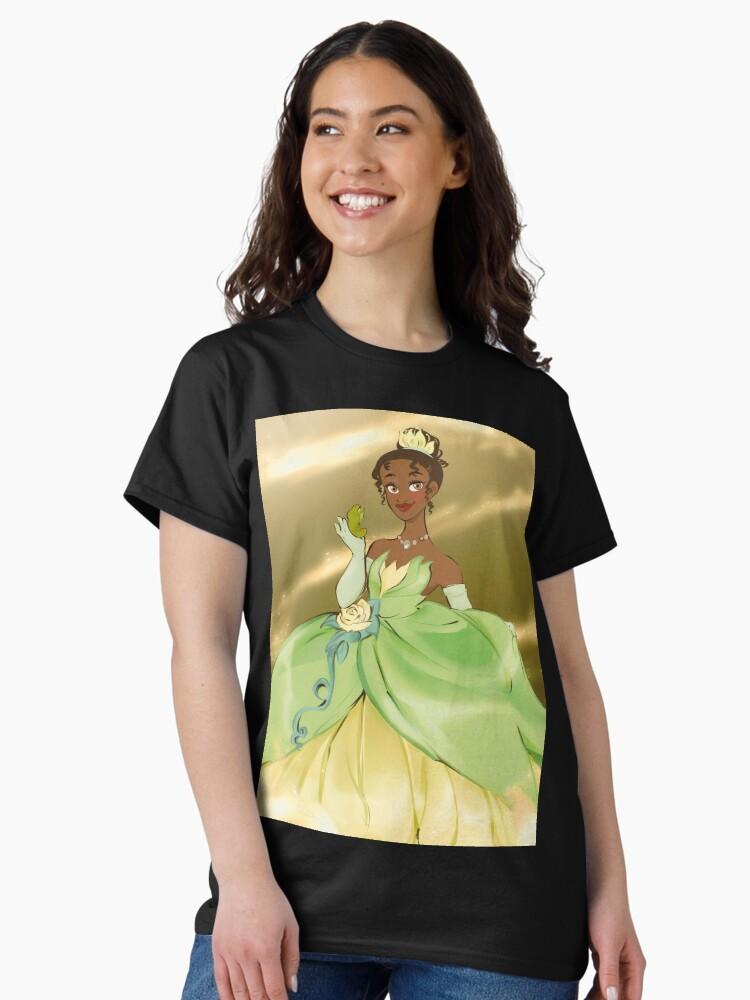 The Princess and the Frog Green dress Classic T-Shirt