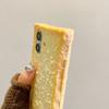 Modieuze grappige siliconen hoes met toastmotief voor iPhone 17 Pro Max 16 15 13 12 11 14 Plus Air cartoon beschermhoes