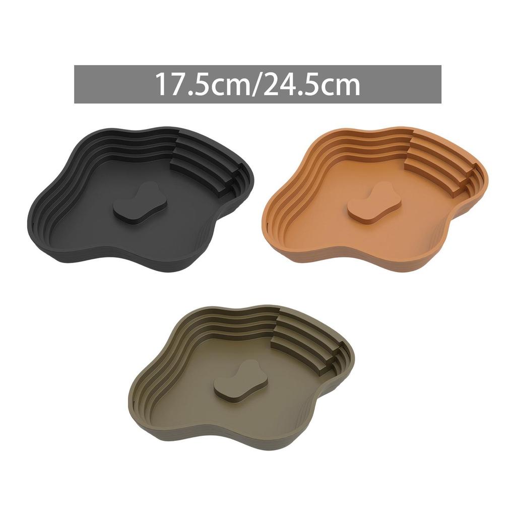 Reptile pool with feed station and water container for turtles