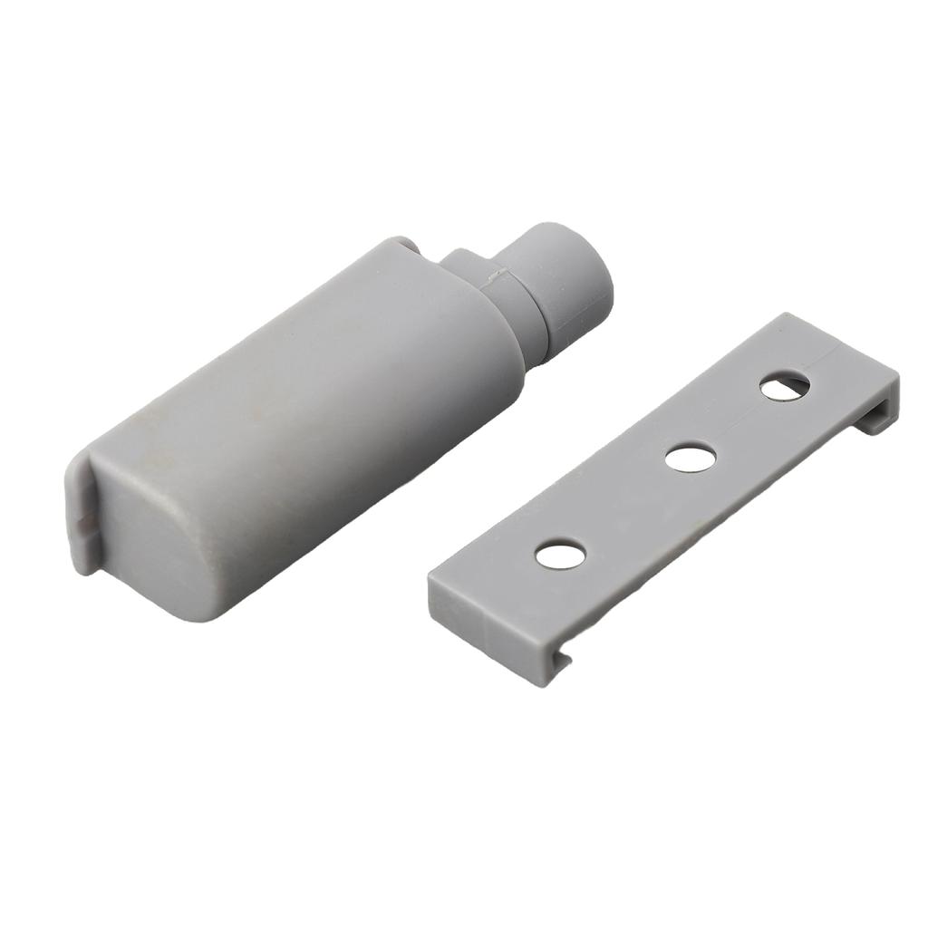 Cabinet Catch Damper Buffer Easy To Install Good Sealing Effect Grey Metal Reduce The Noise Replace The Handle