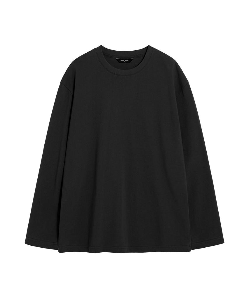 UNIONSTUDIO Loose Fit Basic Silky Long Sleeve Tee ( 4 Colors )