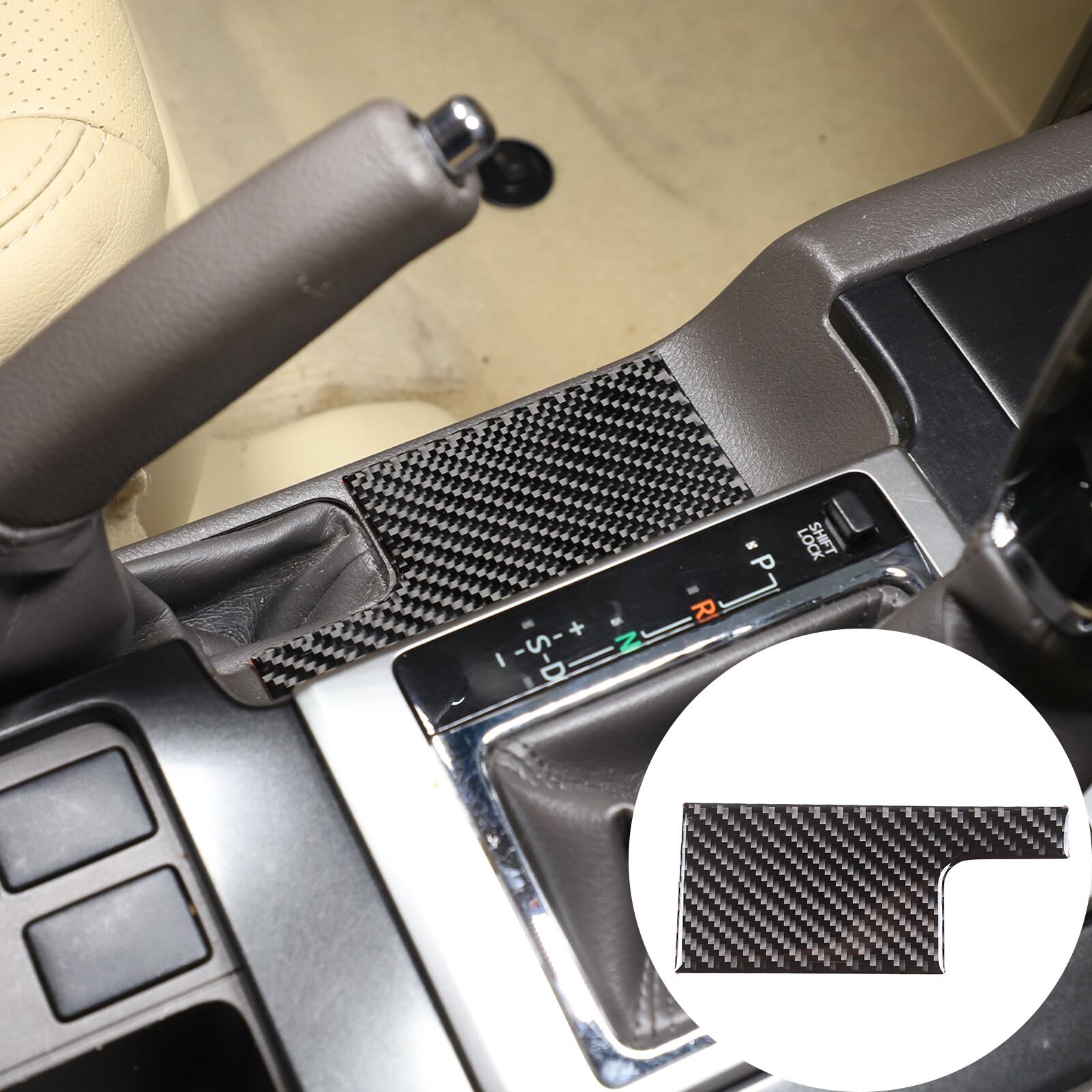 Soft Carbon Fiber Handbrake Bottom Cover For Toyota Prado FJ150 2010-2017