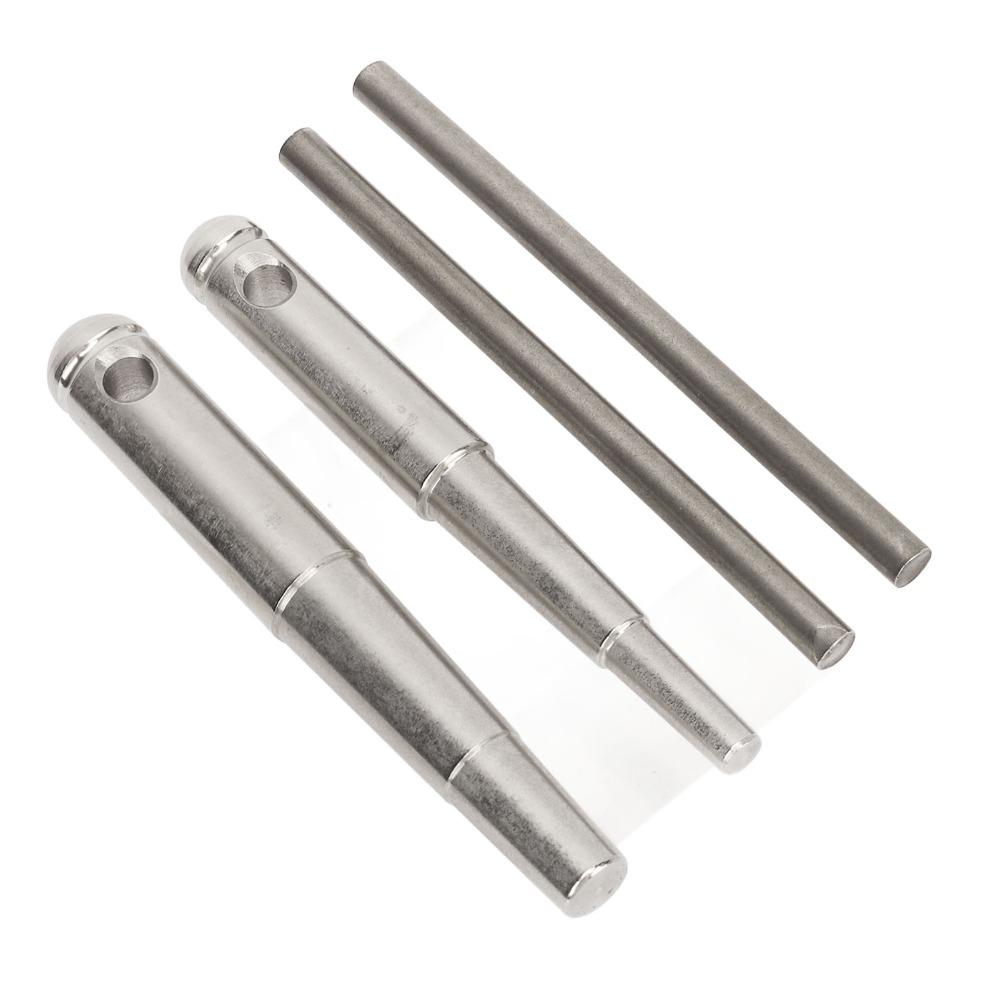 2PCS With Handle Tap Wrench Metal Material Wind Instrument Repair Tool  For Trumpet