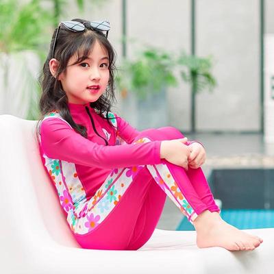 Customizable Children's Quick-Dry Sun Protection One-Piece Swimsuit for Snorkeling & Diving