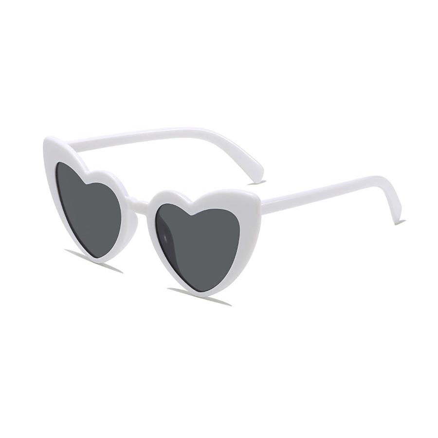 

Heart Multicolor Fashion Women Sunglasses Cute Holiday Party Summer Beach Glasses