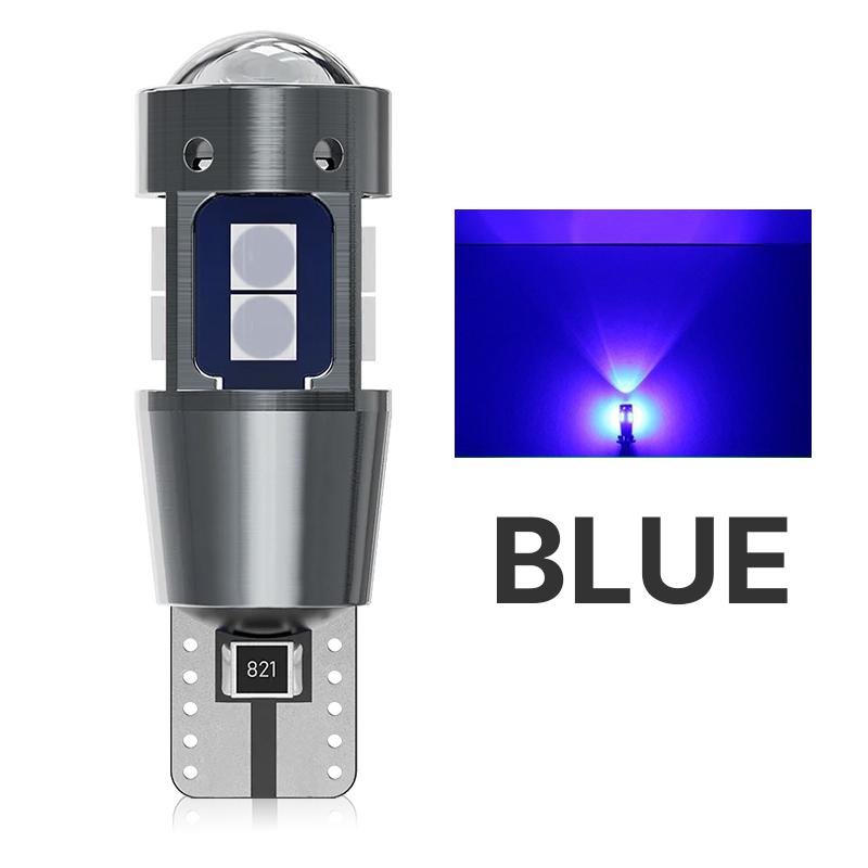 10x Super Bright T10 W5W 168 192 LED Canbus No Error 3030 10SMD Auto Wedge Side Light Marker Parking Bulb Interior Reading Lamps