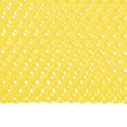 Aska Towel "Dishwashing Revolution" Yellow, 31cm X 38cm, Kitchen Sponge, Mesh Cloth, Woven Scrubber, Bottle Cleaner