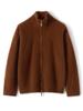 Fleece Series: Cashmere Zipper Cardigan - Thick Long Sleeve Sweater for Autumn/Winter