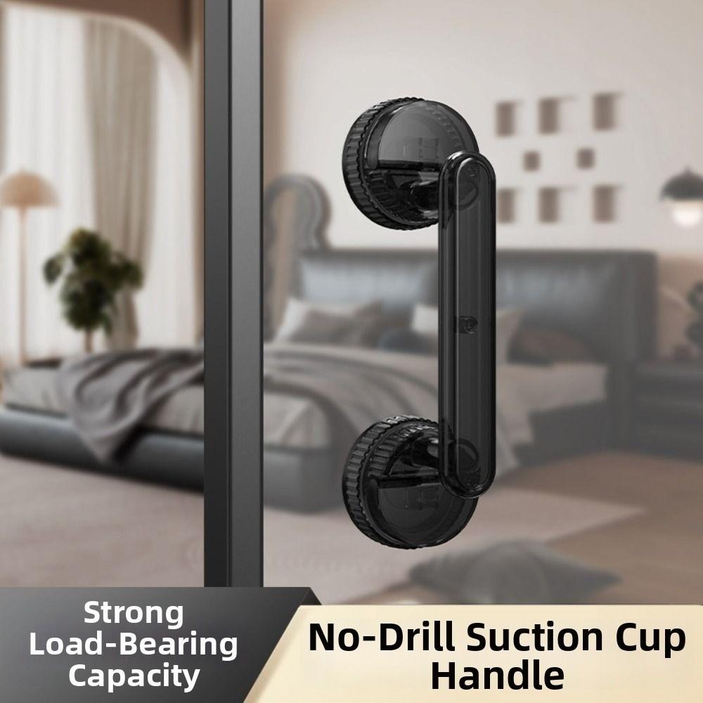 Anti-slip Sliding Door Handle Removable Bathroom Shower Auxiliary Handle  Refrigerators