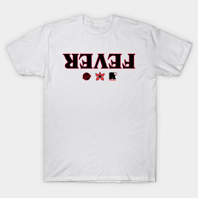 

Men Black Print T-shirt Indiana Fever Stranger Things No-Cut Transfer Paper Print Cotton Tshirt 3XL белый