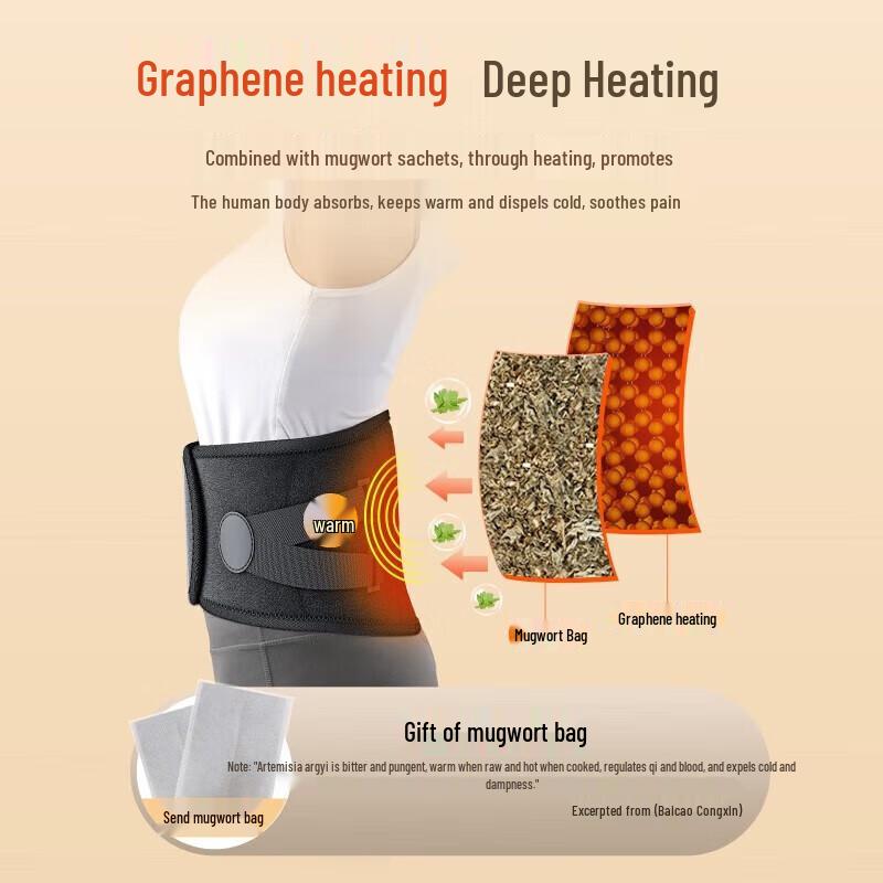 AUX Heated Waist Massager & Belt