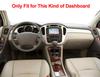Car Dashboard Cover Dash Mat For Toyota Highlander 1st Gen XU20 2001 2002 2003 2004 2005 2006 2007 Auto Sun Shade Mat Pad Carpet
