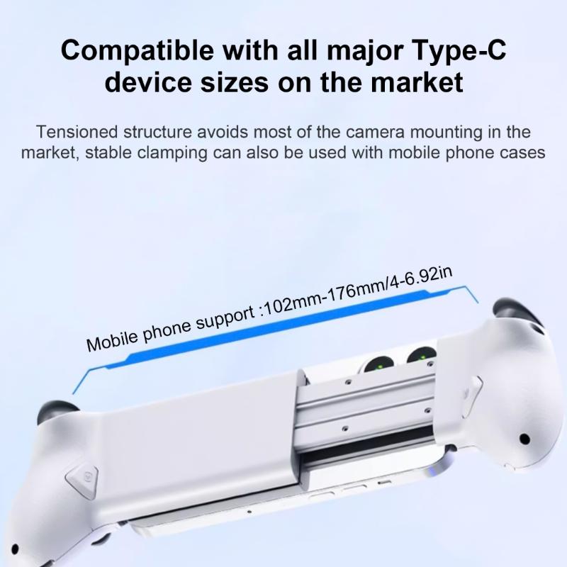 MS3 Type C Stretchable Wireless Bluetooth-compatible Gamepad for Phone Telescopic Game Controllers Joysticks