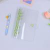 Waterproof Ledger Soft Cover Book A7/A6 Binder Clear A6 Budget Binder Soft Notebook Transparent Shell Office Supplies
