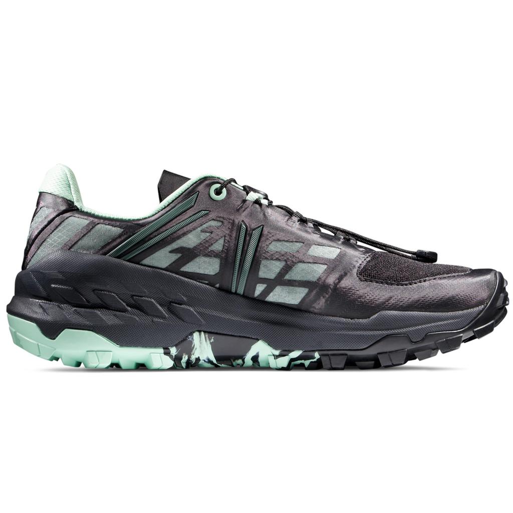 Mammut Sertig Trail Run TR Low GTX Jade Women's, 3030-05010, Black-Dark