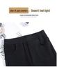 Black High-Waisted Fleece-Lined Skinny Leggings for Women - Warm, Elastic, Ideal for Autumn/Winter Wear, Tight-Fitting Pencil Pants