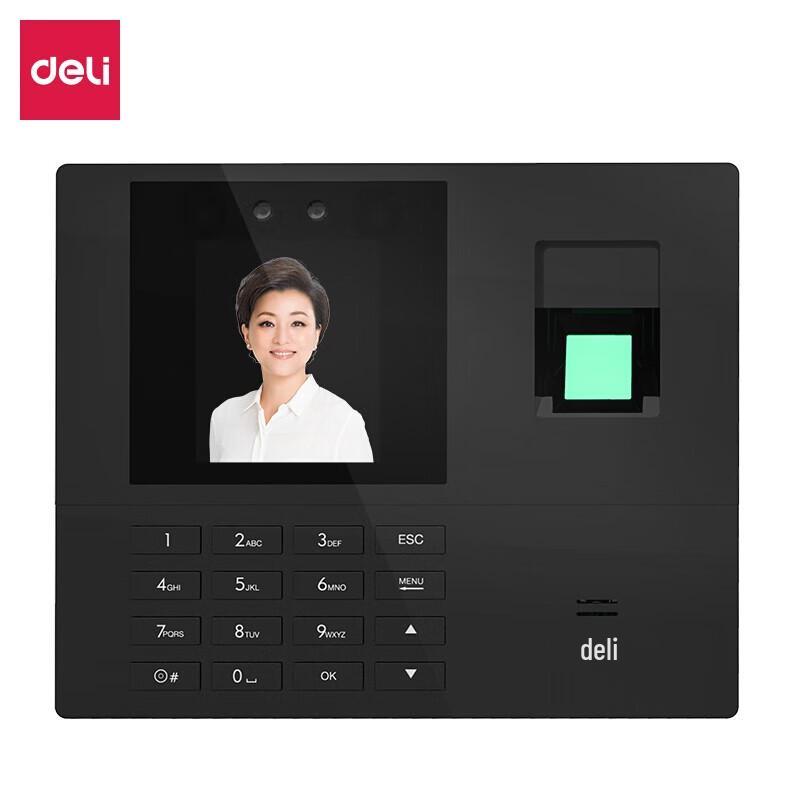 Deli Face & Fingerprint Time Attendance Machine