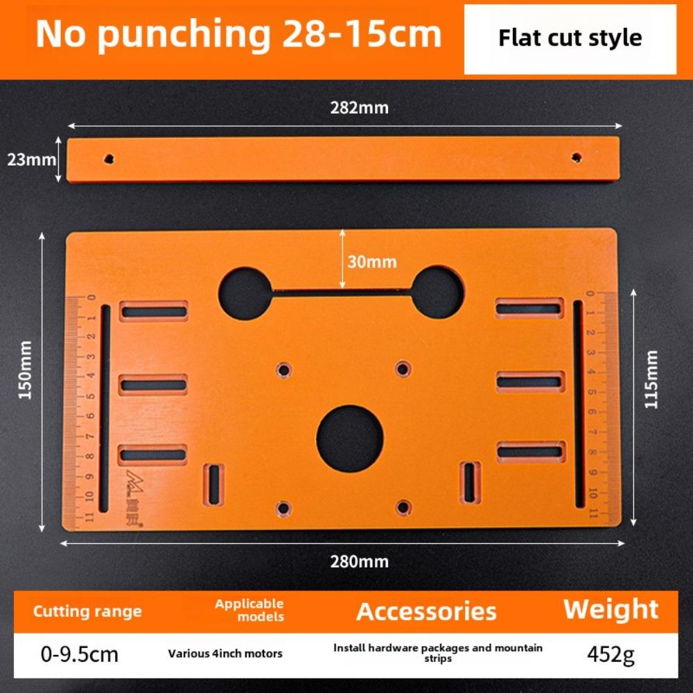 

Punch-Free Cutting Machine Base Plate 45° Diagonal Cutting Cut Saw Press Board Marble Flat Cutting 28x15cm