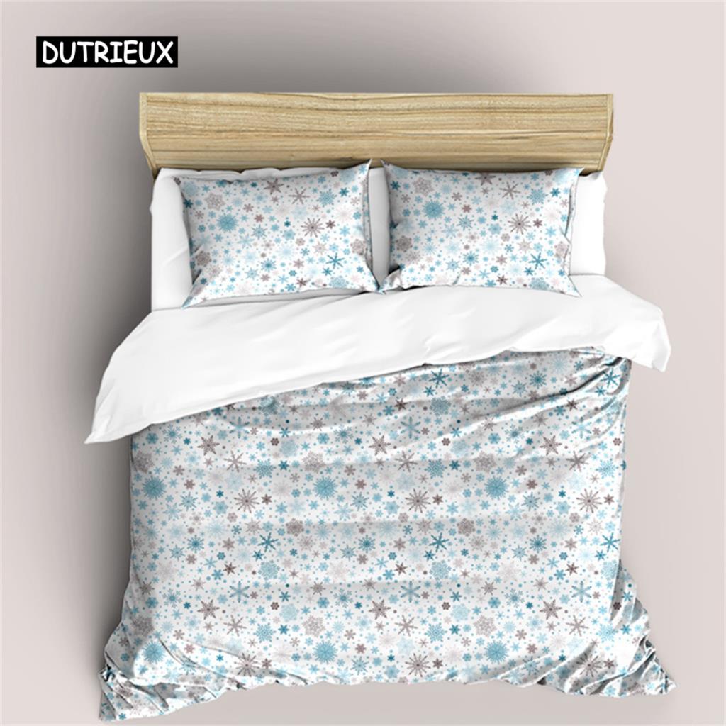 Little Fresh Duvet Cover Botanical Floral Comforter Cover Garden Flower Bedding Set  for Kids Girls Teen Gift Bedroom Decorate