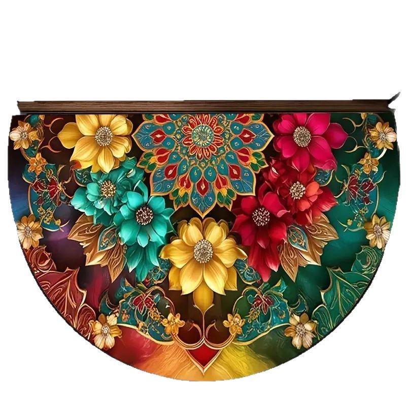 Retro American Style Floor Mats – Durable, Dirt-Resistant, Easy-Care Entrance Porch Rugs