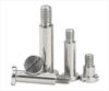 M6 D6D8 Stainless Steel Slotted Plug Screw, Half-Thread, Smooth Shank, Shoulder Limit Bolt