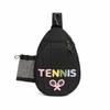 Tennis Bag with Mesh Side Pocket Compact for Court Days, Training Sessions