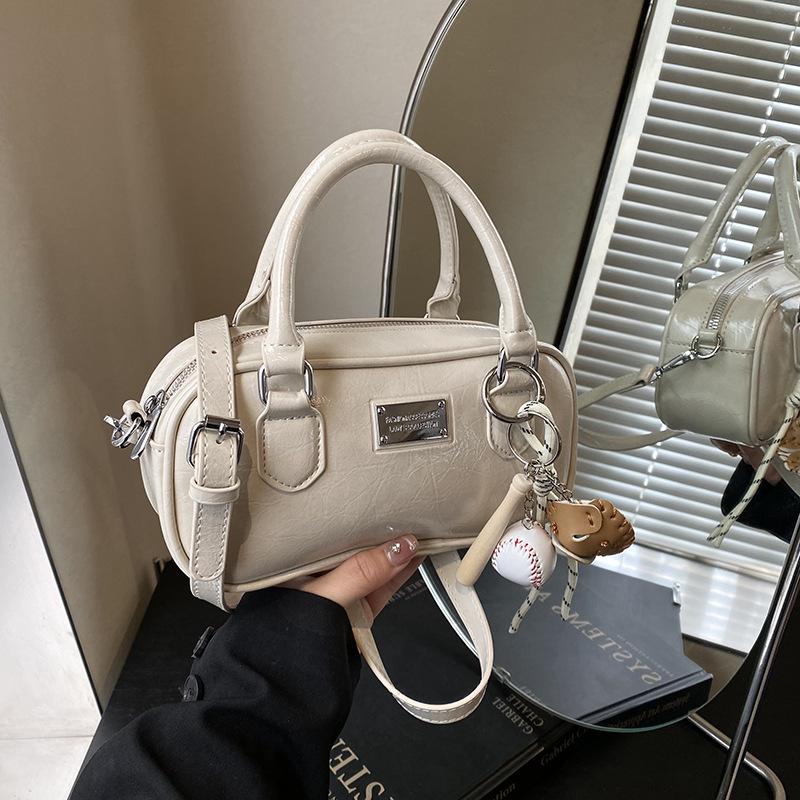 Premium Texture Small Bag Women's New Fashion Shoulder Messenger Bag Portable Work Pillow Bag