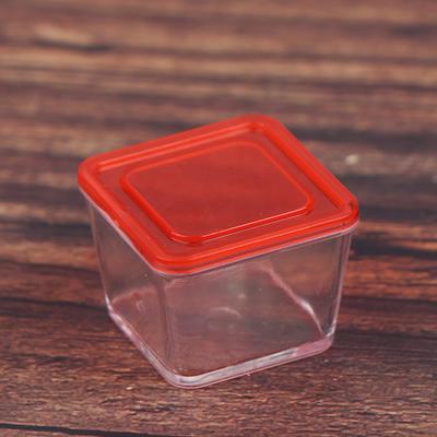4 Piezas 1/12 Casa de Muñecas Mini Caja Conservadora Fiambrera Modelo Vajilla de Cocina