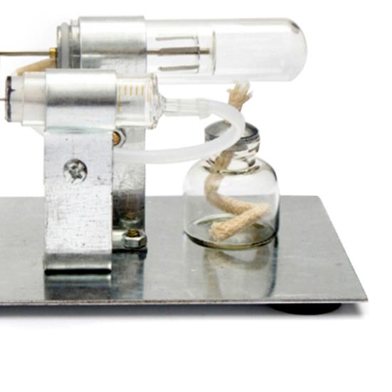 Hot Air Stirling Engine Model Electric Generator Motor Steam Power Physics Toy