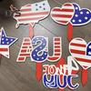 Star Patriotic Garden Stake American Style Outdoor Stake 4th of July Holiday Decor for Home Independence Day Yard Lawn Decoration