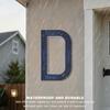 New LED Solar House Numbers 12CM, IP65 Waterproof Illuminated Address Sign, Outdoor Light for Home Hotel Bar Street