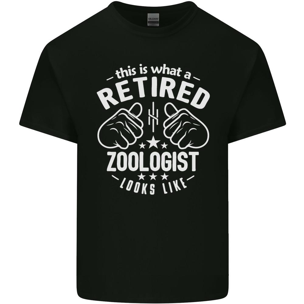 This Is What a Retired Zoologist Looks Like Mens Light Cotton T-Shirt