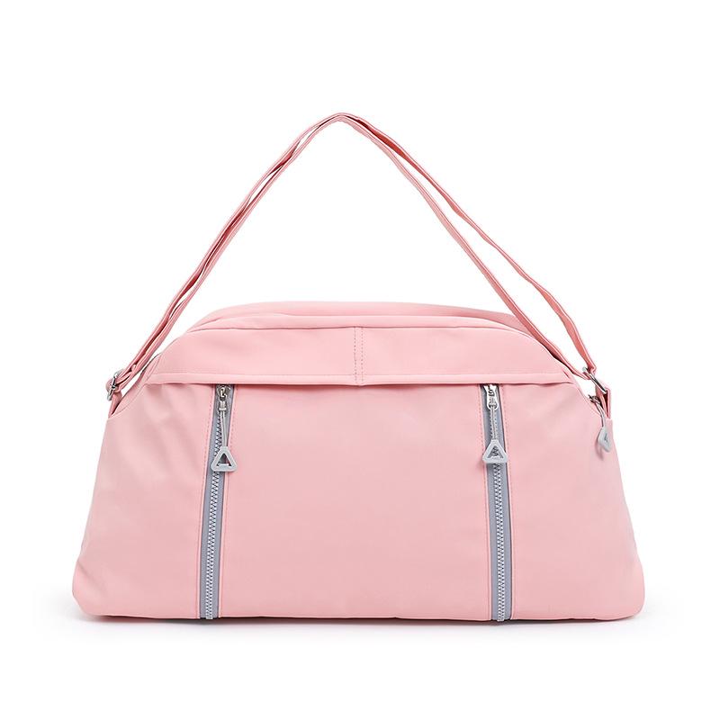 Women's Large Capacity Solid Color Sports & Travel Bag for Short Trips