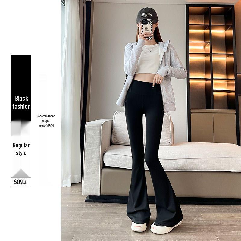 Women s 2026 High Waist Hip-Lifting Yoga Flare Pants - Spring/Autumn Fitness Style M