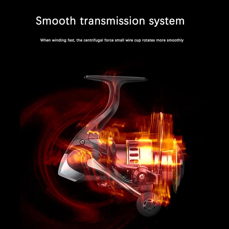 Vollmetall-Angelrolle Spinnrolle Angelrolle Angelschnurrolle Meeresrutenrolle Ankerrolle Weitwurfrolle Rolle Angelausrüstung
