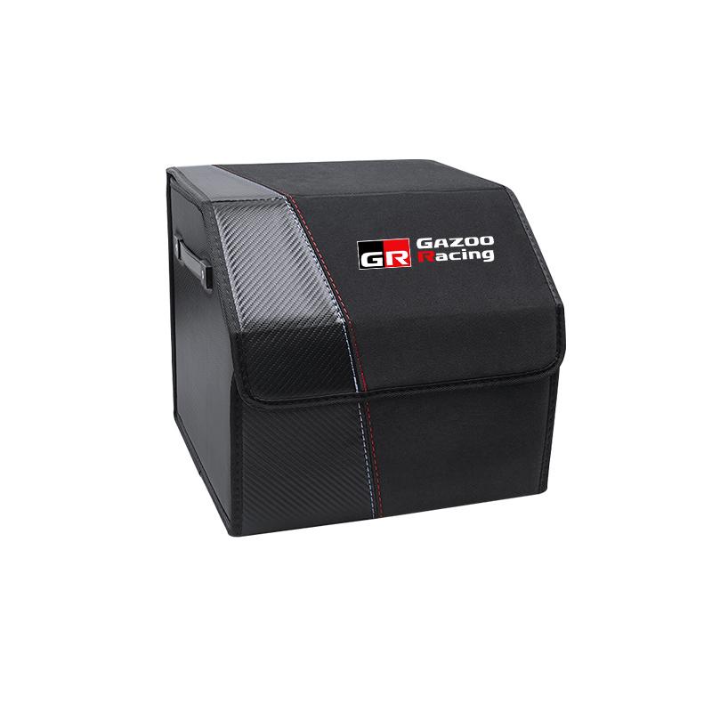 2026 Hot Car Trunk Organizer Box Foldable Storage Tidying Bag For Toyota Hilux Aygo Yaris Ractis Corolla Camry Auris Keychain
