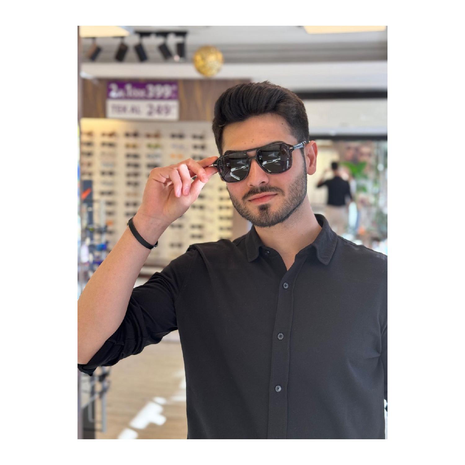 

Поляризованные солнцезащитные очки 1090 C27 55 Polo Exchange серый