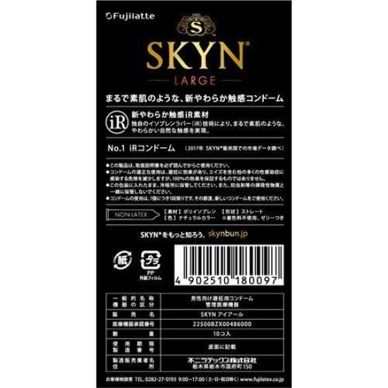 of SKYN Original IR L 10 Condoms [Set 3] Condoms, Large, Size,
